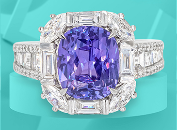 Purple Sapphire Heirloom Jewel